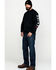 Image #6 - Ariat Men's FR Roughneck Skull Logo Crew Long Sleeve Work T-Shirt, Black, hi-res