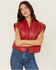 Image #1 - Revel Women's Puffer Vest, Red, hi-res