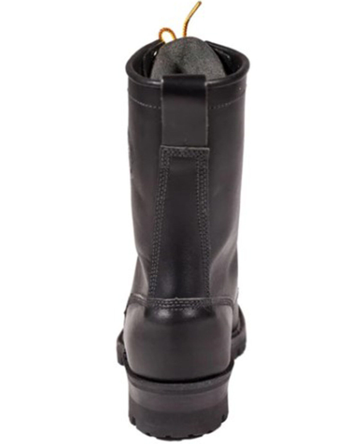 Image #3 - White's Boots Men's Line Scout 10" Lace-Up Work Boots - Round Toe, Black, hi-res