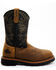 Image #2 - Thorogood Men's 11" USA Waterproof Wellington Work Boots - Steel Toe, Brown, hi-res