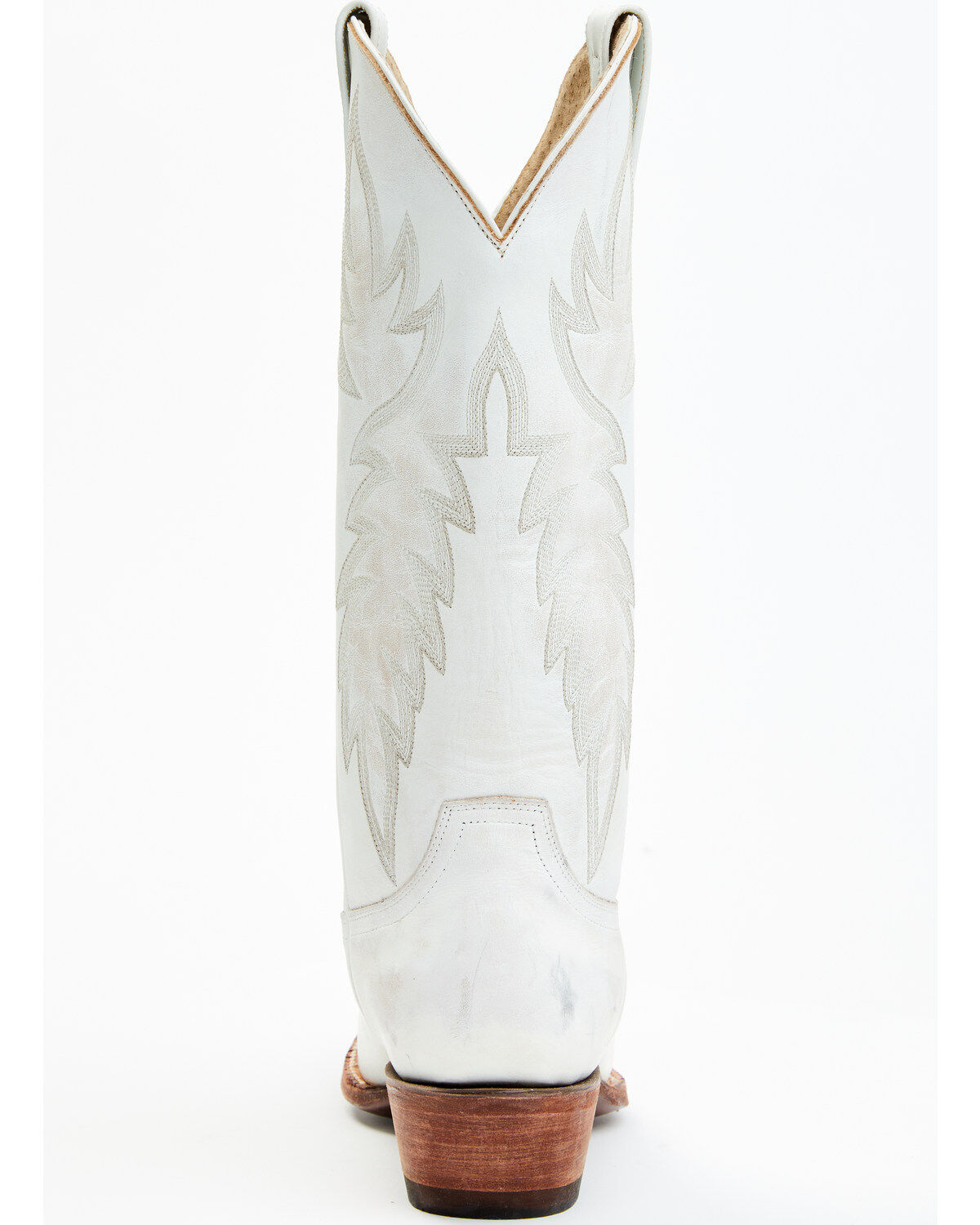 Image #5 - Idyllwind Women's Wheeler Warm Western Boot - Snip Toe, White, hi-res