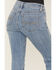 Image #5 - Idyllwind Women's Rebel Light Wash Mid Rise Boot Stitch Bootcut Super Stretch Denim Jeans, Light Wash, hi-res