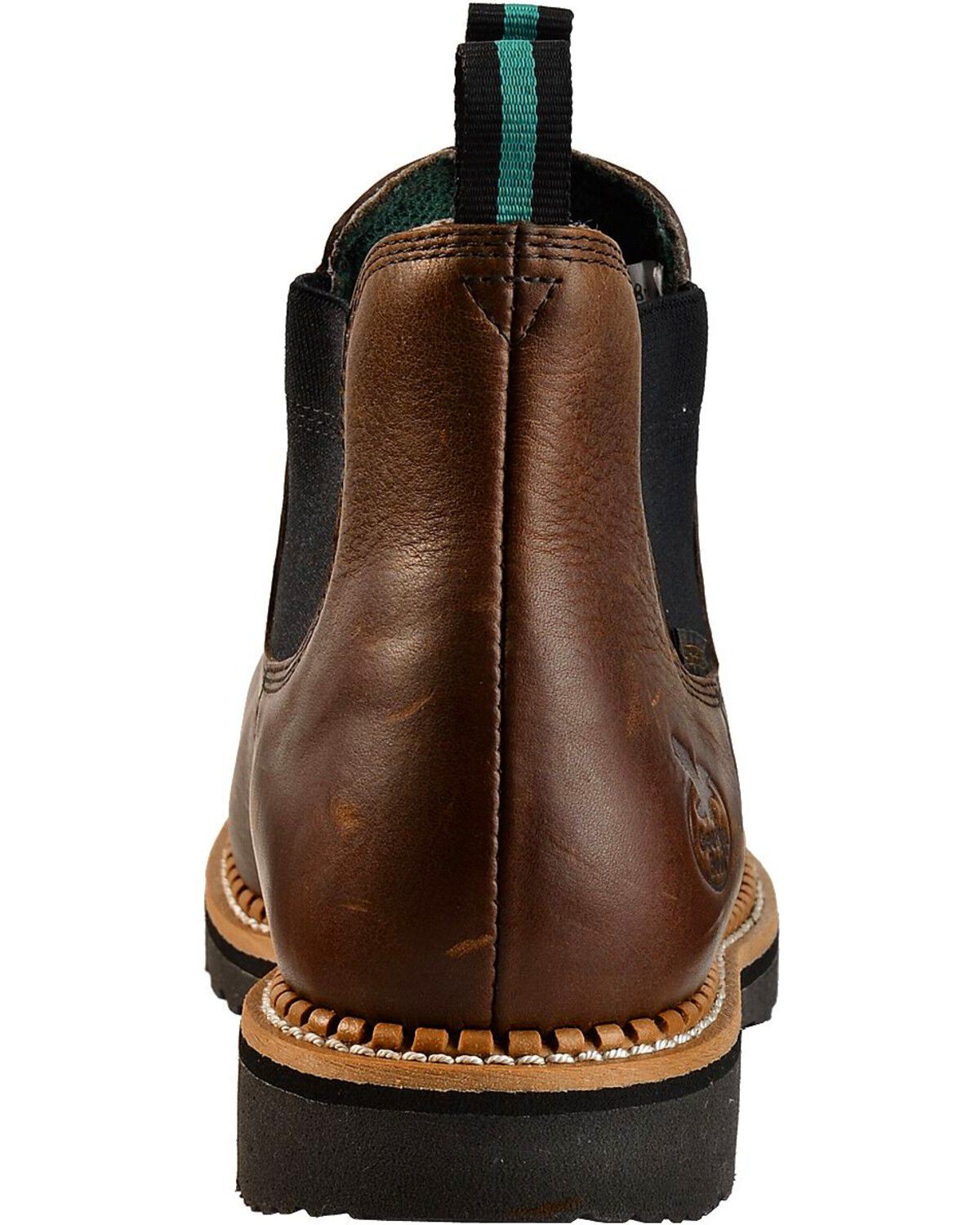 Image #14 - Georgia Boot Men's Romeo Waterproof Slip-On Work Shoes - Soft Toe, Brown, hi-res