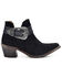 Image #2 - Circle G Women's Buckle Ankle Booties - Round Toe, Black, hi-res