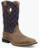Image #1 - Twisted X Kid's Top Hand Performance Western Boots - Broad Square Toe, Navy, hi-res