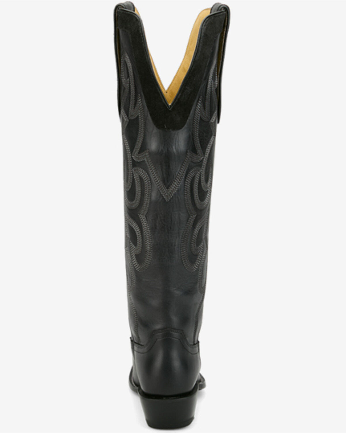 Image #5 - Justin Women's Ada Tall Western Boots - Snip Toe, Black, hi-res