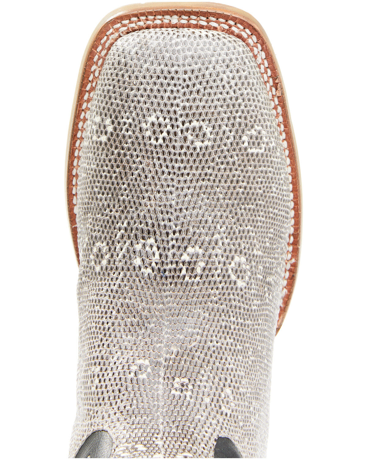 Image #6 - El Dorado Men's Natural Ring Tail Lizard Exotic Western Boots - Broad Square Toe, Natural, hi-res