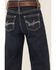 Image #2 - Wrangler Girls' "W" Swish Embroidery Bootcut Jeans, Indigo, hi-res