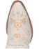 Image #6 - Dingo Women's Full Bloom Western Boots - Round Toe, White, hi-res