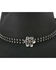 Image #2 - Shyanne Girls' Wool Felt Cowboy Hat, Black, hi-res