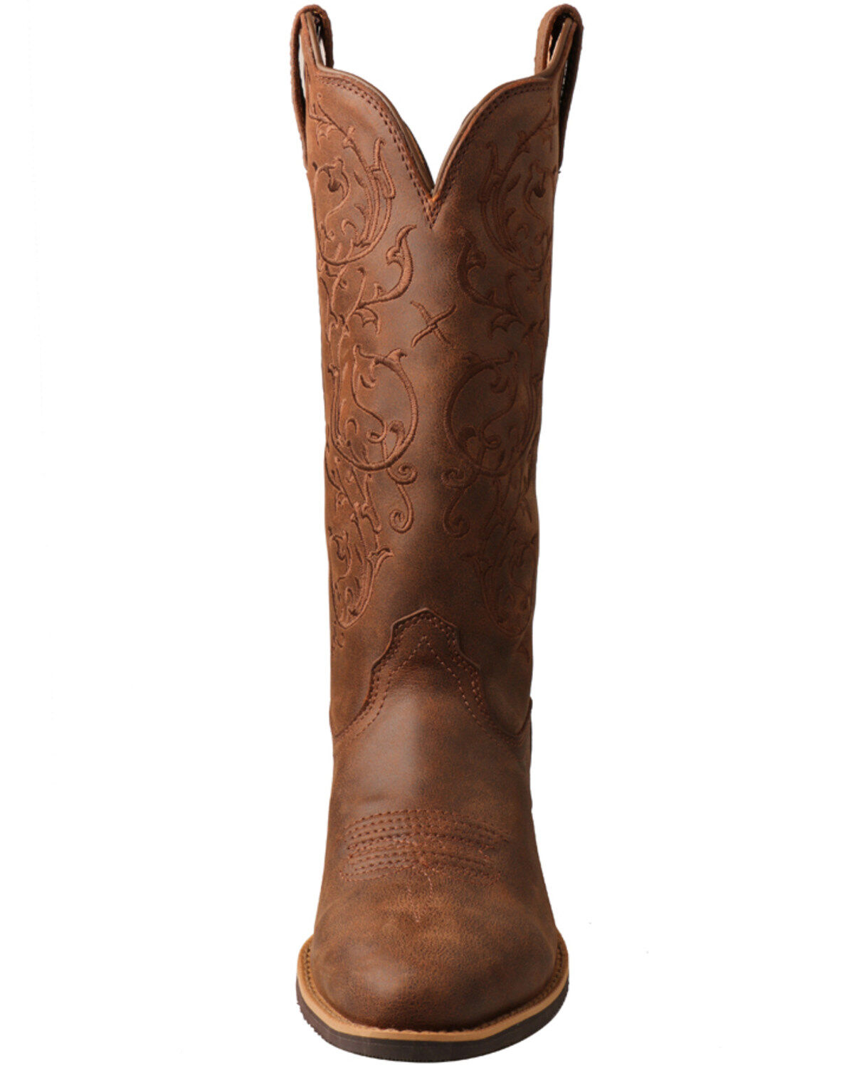 Image #5 - Twisted X Women's Western Performance Boots - Round Toe, Brown, hi-res