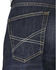 Image #4 - Stetson Men's 1312 Relaxed Fit Straight Leg Jeans, Denim, hi-res