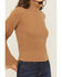 Image #3 - Shyanne Women's Bell Sleeve Marled Sweater, Coffee, hi-res