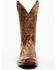 Image #4 - Moonshine Spirit&reg; Men's Distressed Western Boots - Square Toe, Tan, hi-res