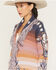 Image #2 - Idyllwind Women's Skyview Scenic Steerhead Cardigan, Dark Blue, hi-res