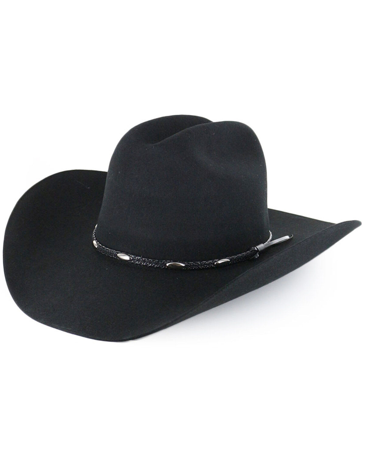 Image #1 - Cody James&reg; Men's Casino Black Wool Hat, Black, hi-res