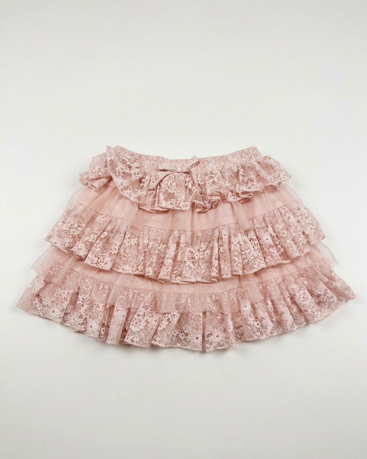 Image #1 - Shyanne Toddler Girls' Lace Skirt, Pink, hi-res