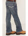 Image #4 - Cody James Little Boys' Stone Cold Wash Slim Bootcut Stretch Jeans - Size 4-8, Dark Medium Wash, hi-res
