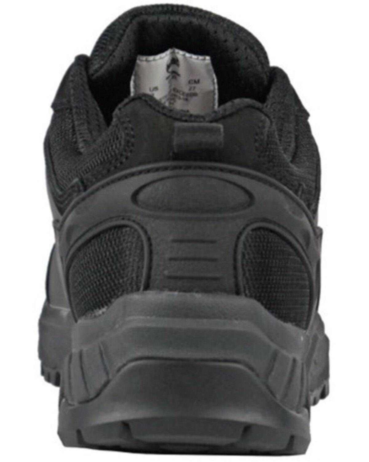 Image #5 - Hoss Men's Eric Lace-Up Work Boots - Aluminum Toe, Black, hi-res