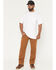 Image #1 - Hawx Men's Burr 2.0 UPF 50+ Water Repellent Stretch Work Pants, Rust Copper, hi-res