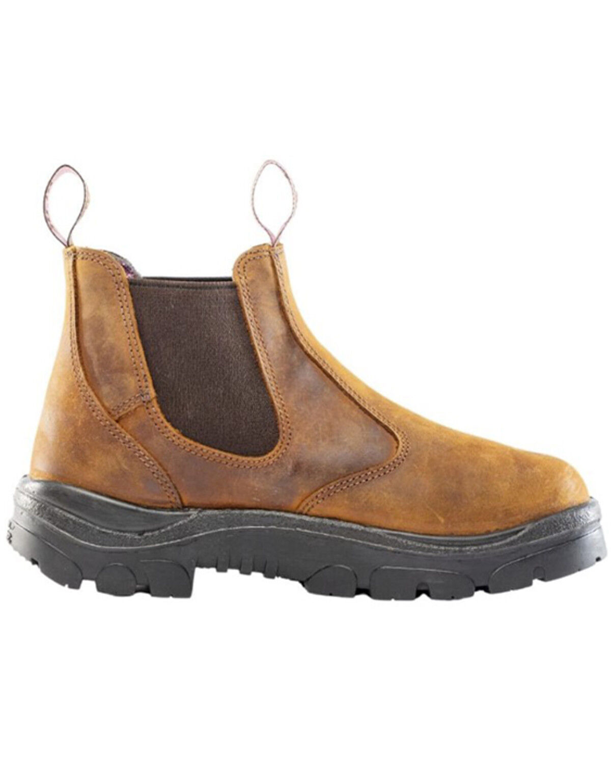 Image #2 - Steel Blue Women's Hobart PR Met Pull-On Work Boots - Steel Toe, Brown, hi-res