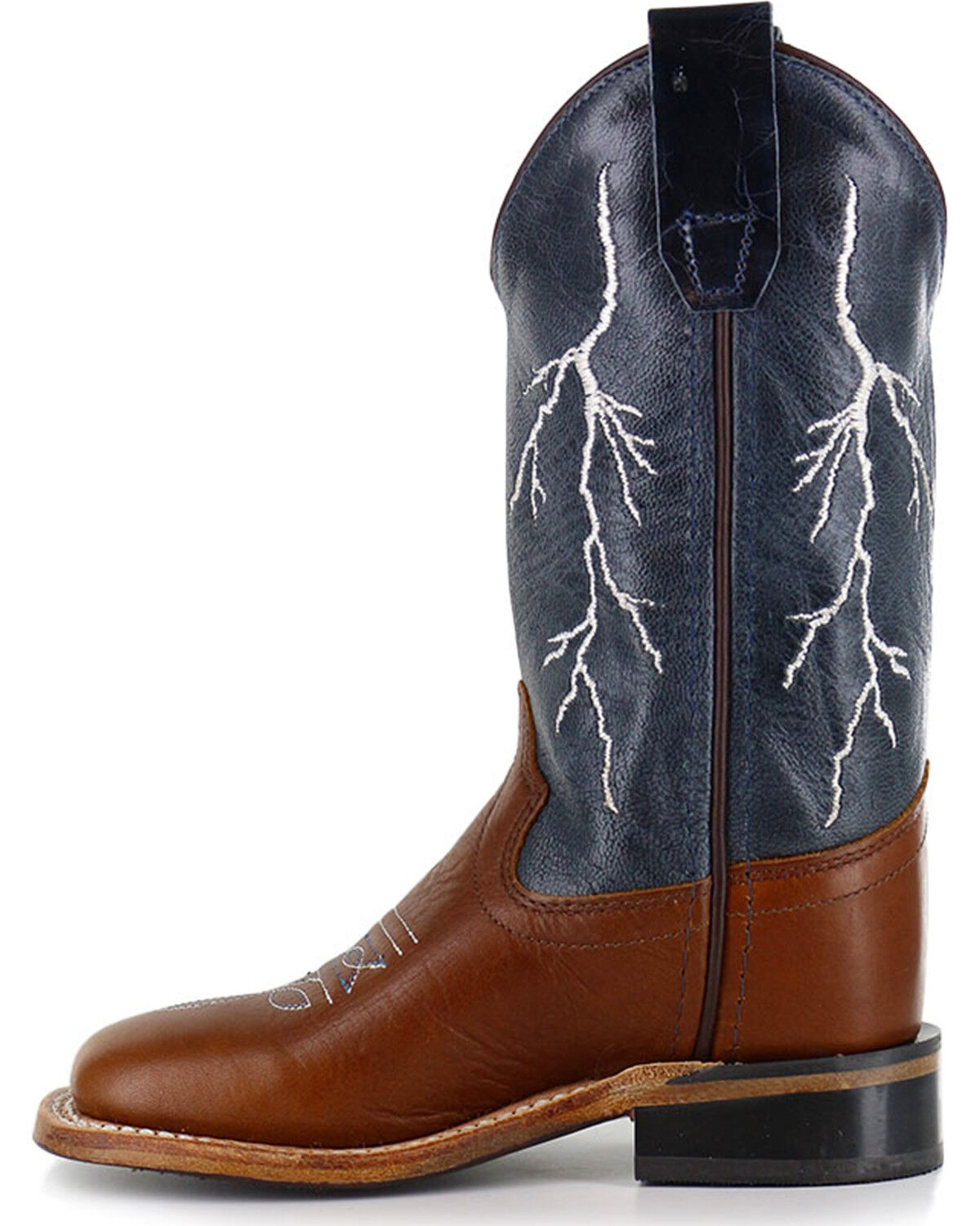 Image #3 - Cody James&reg; Boys' Lightening Western Boots, Brown, hi-res