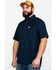 Image #1 - Carhartt Men's Rugged Flex&reg; Rigby Short Sleeve Work Shirt, Navy, hi-res