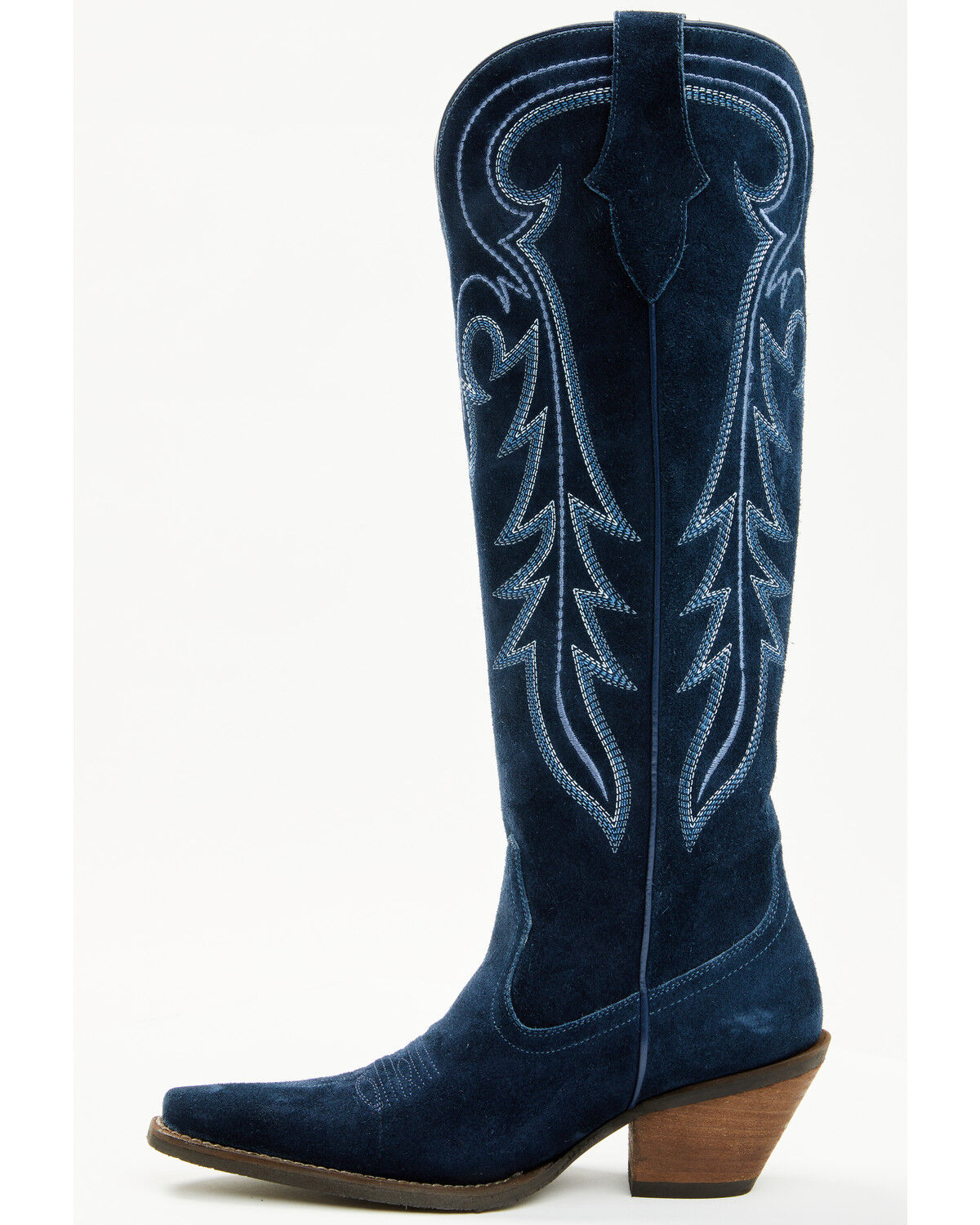 Image #3 - Shyanne Women's Rowan Tall Western Boots - Snip Toe, Blue, hi-res