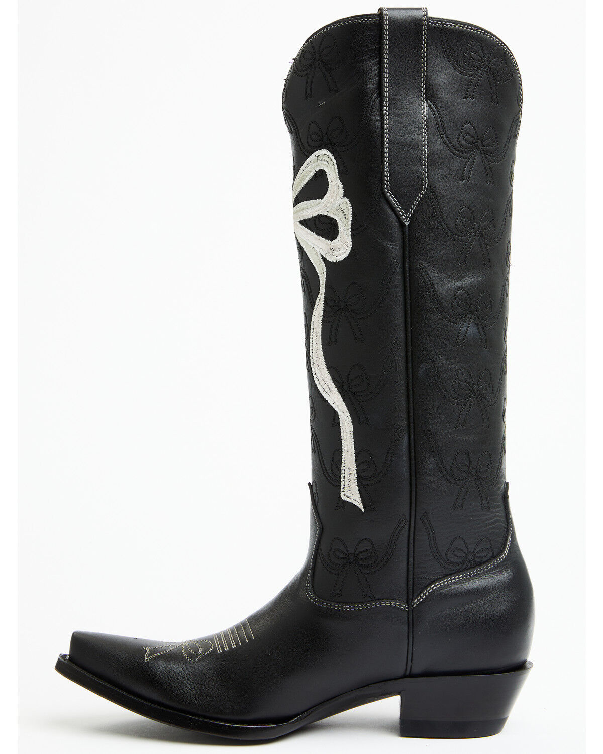 Image #3 - Yippee Ki Yay by Old Gringo Women's Super Shy Western Boots - Snip Toe, Black, hi-res