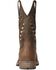 Image #3 - Ariat Men's Hybrid VentTEK Performance Western Boots - Broad Square Toe, Brown, hi-res