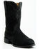 Image #1 - Cody James Cush Core&reg; Men's Highland Roper Western Boots - Round Toe, Black, hi-res