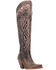 Image #1 - Dan Post Women's Kommotion Leather Boots - Snip Toe, Chocolate, hi-res