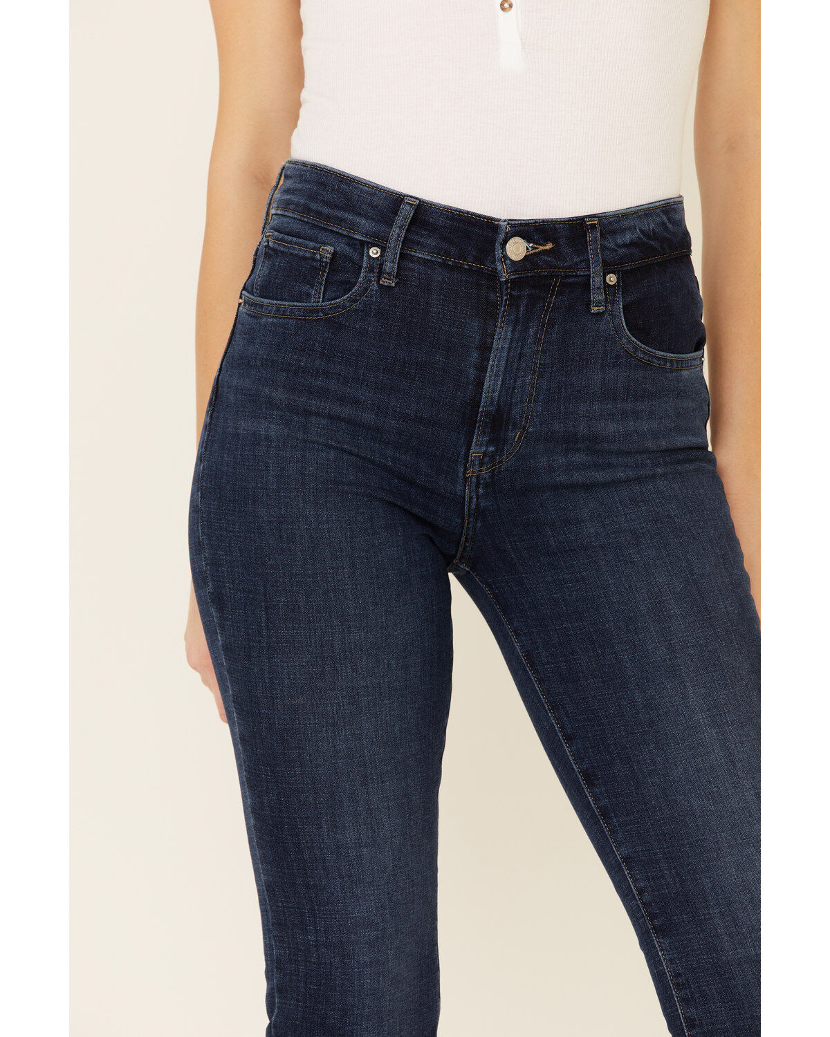 Image #5 - Levi's Women's 725 Lapis Dark Horse Bootcut Jeans, Blue, hi-res