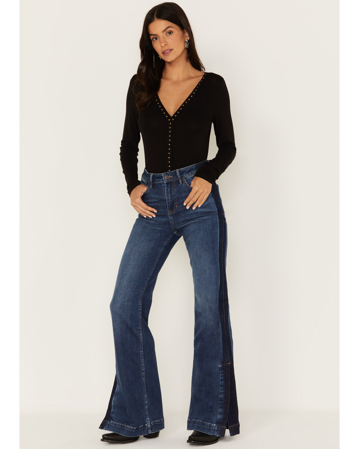 Image #1 - Idyllwind Women's Gwynn High Risin Trouser Flare Jeans, , hi-res