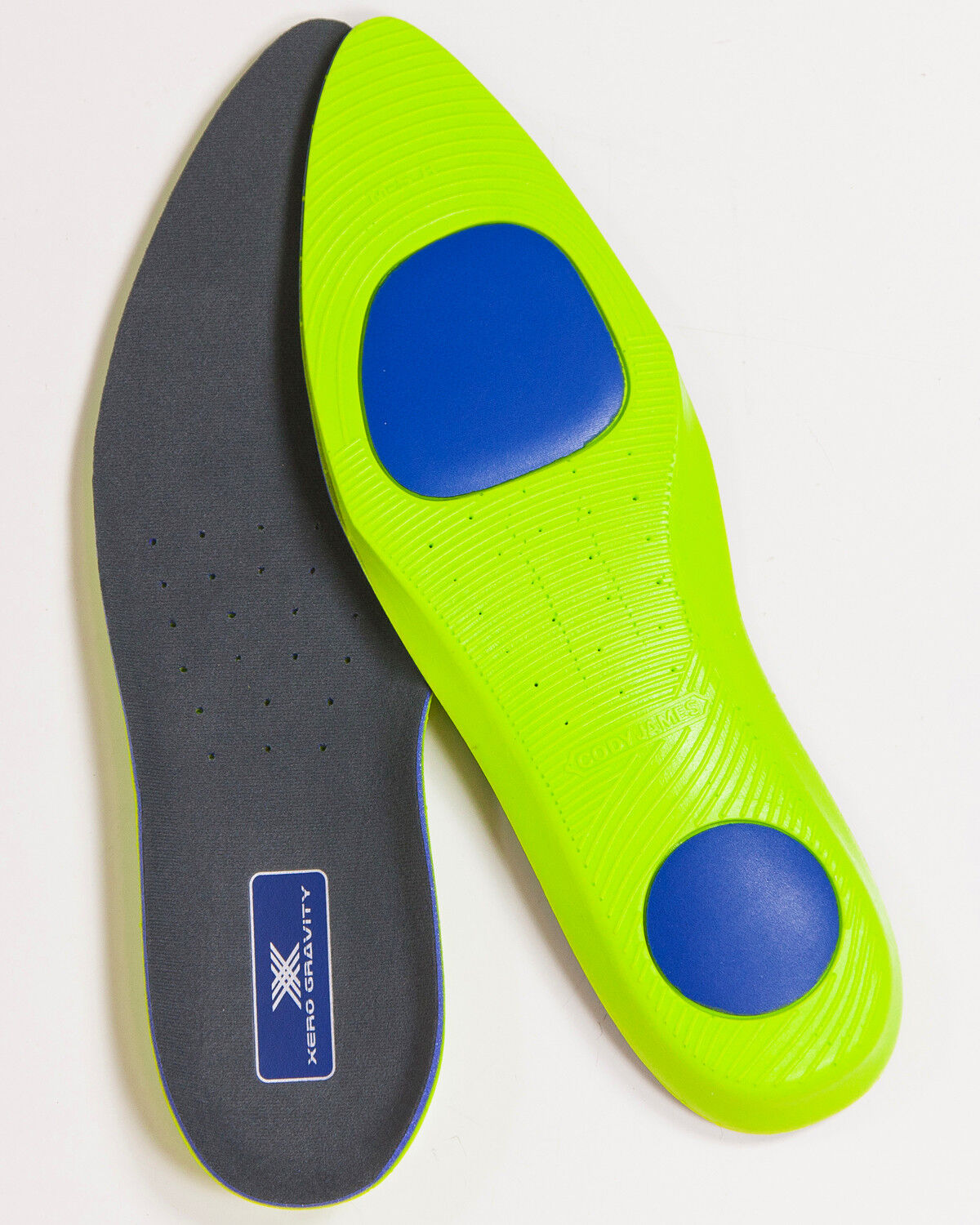 Cody James Men's Round Toe Xero Gravity Comfort Insoles, No Color, hi-res