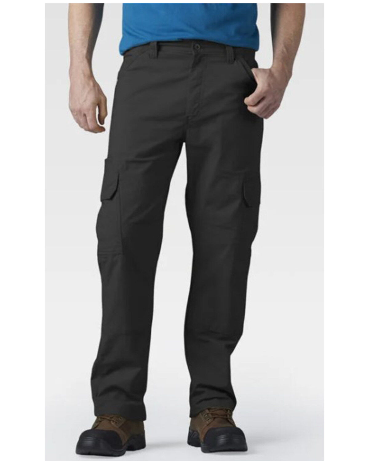 Image #1 - Dickies Men's Black DuraTech Ranger Ripstop Cargo Work Pants, Black, hi-res