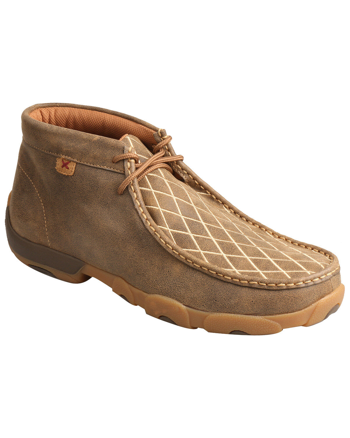 Image #1 - Twisted X Men's Chukka Driving Mocs, Brown, hi-res