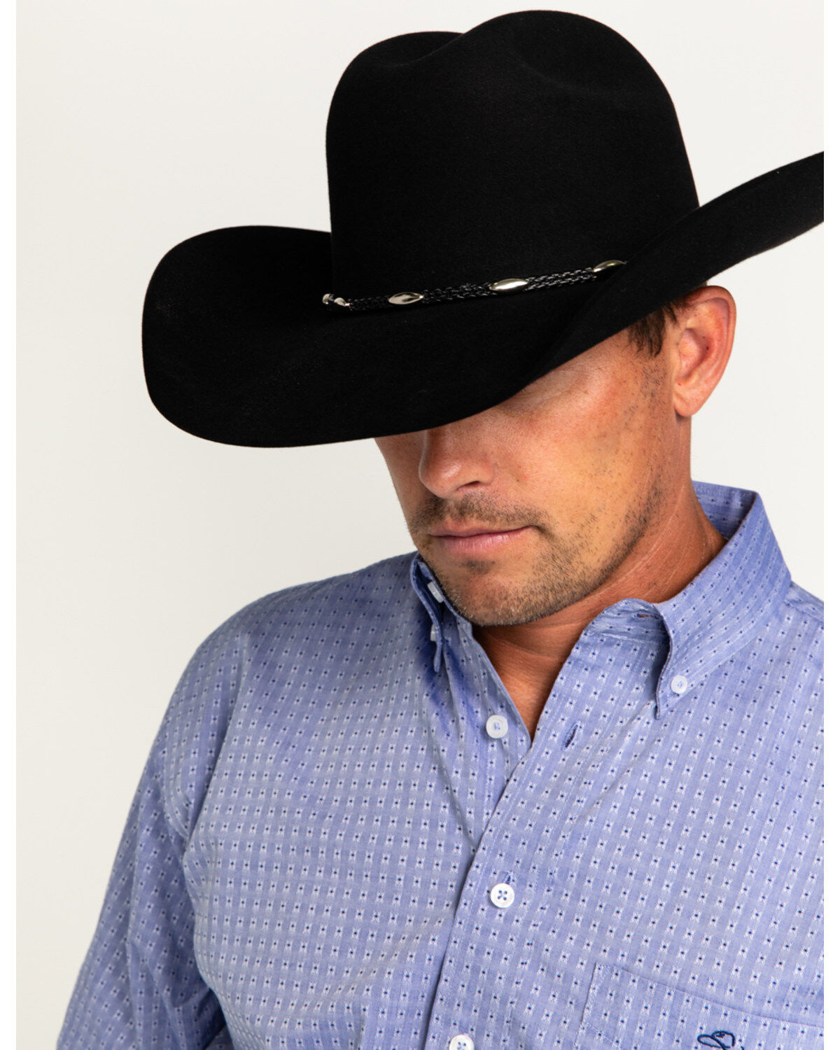 Image #5 - Cody James&reg; Men's Casino Black Wool Hat, Black, hi-res