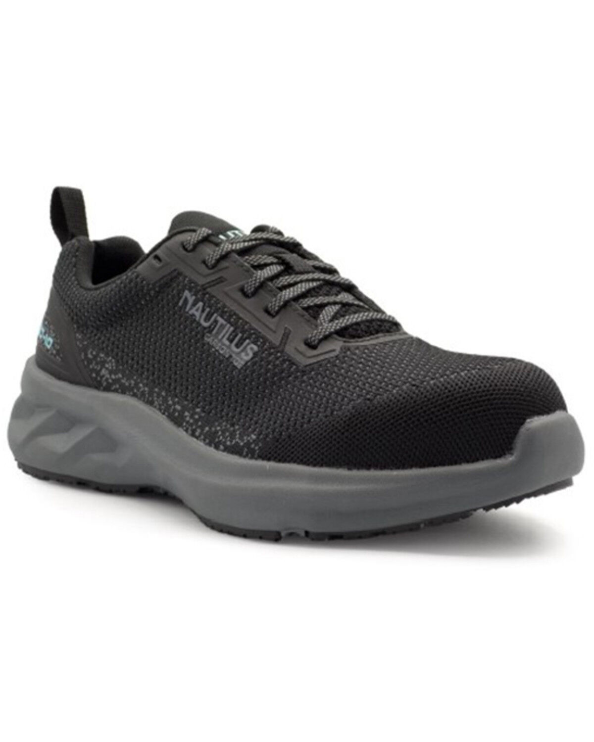 New Balance Women's Nautilus Springwater Work Shoes - Composite Toe, Black, hi-res