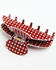 Image #3 - Shyanne Women's Polka Dot Claw Clip, Dark Red, hi-res