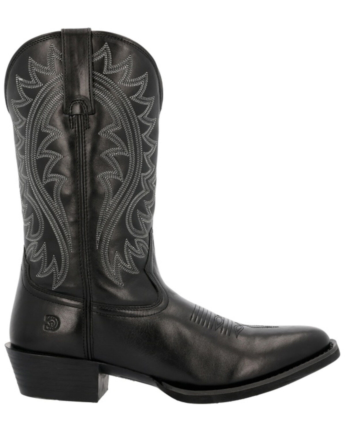 Image #2 - Durango Men's Shyloh Western Boots - Round Toe, Black, hi-res