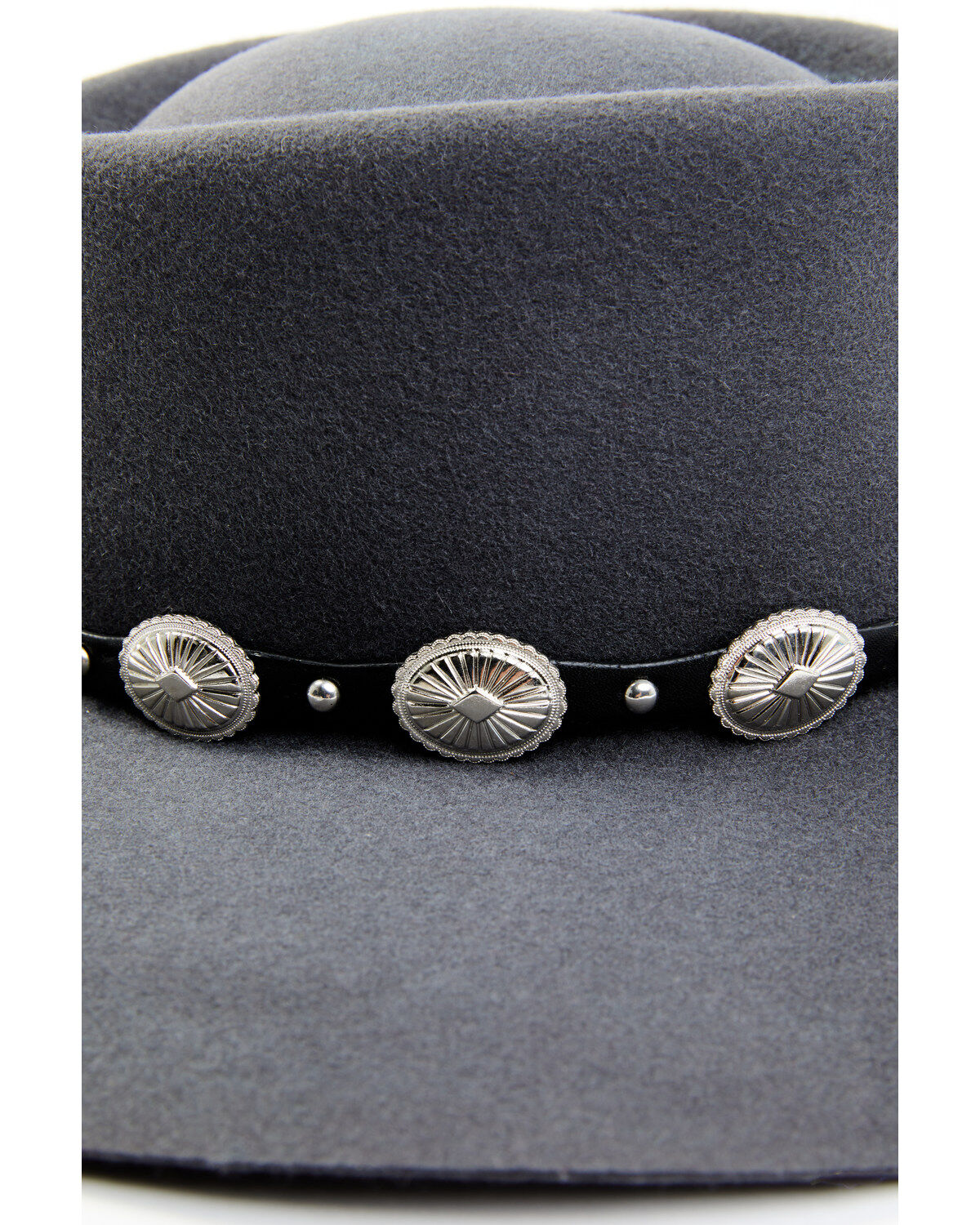 Image #2 - Shyanne Women's Belina Bolero Wool Felt Western Fashion Hat, Grey, hi-res