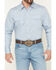 Image #3 - Gibson Trading Co Men's Campfire Solid Long Sleeve Snap Stretch Western Shirt - Tall, Blue, hi-res