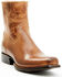 Image #1 - Moonshine Spirit&reg; Men's 8" Pancho Zipper Western Boots - Square Toe, Brown, hi-res
