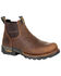 Image #1 - Georgia Boot Men's Eagle One Waterproof Chelsea Work Boots - Soft Toe, Brown, hi-res