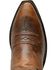 Image #6 - Abilene Women's 11" Tooled Inlay Western Boots, Brown, hi-res