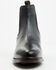 Image #4 - Cody James Men's Scout Chelsea Boots - Round Toe, Black/red, hi-res