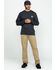 Image #7 - Carhartt Men's Loose Fit Heavyweight Long Sleeve Logo Pocket Work T-Shirt - Big & Tall, Medium Grey, hi-res