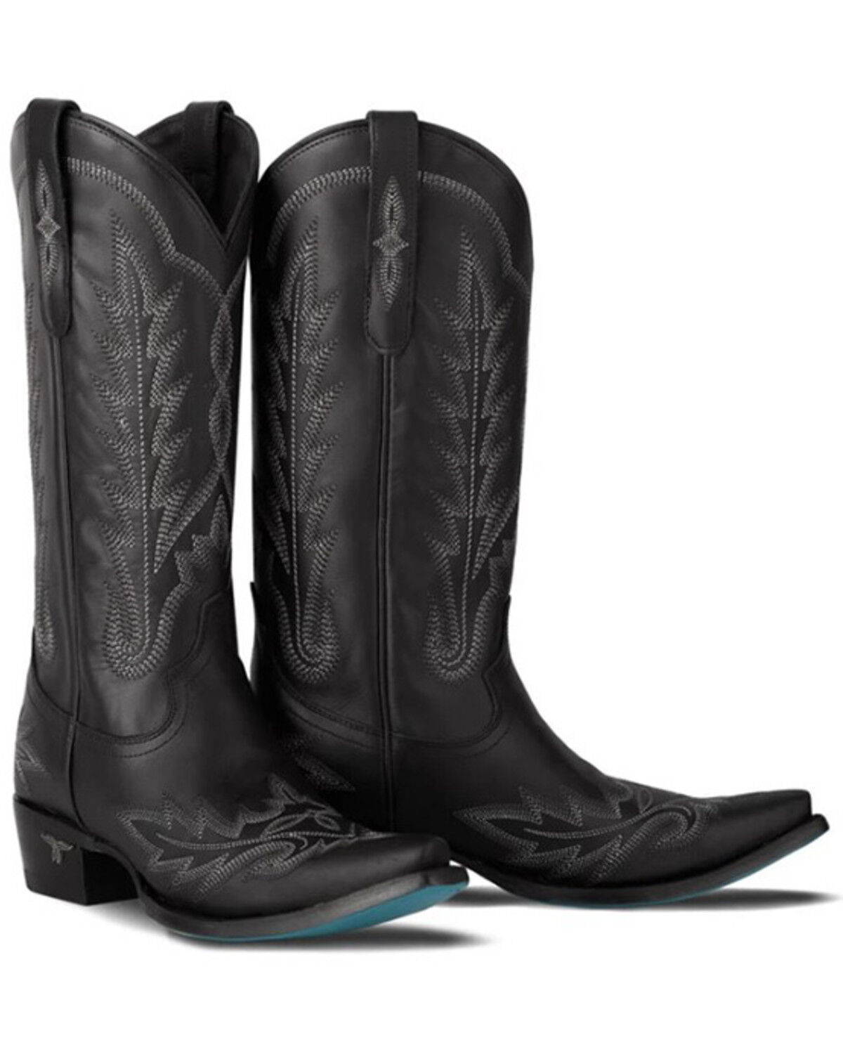 Lane Women's Lexington Western Boots - Snip Toe, Jet Black, hi-res