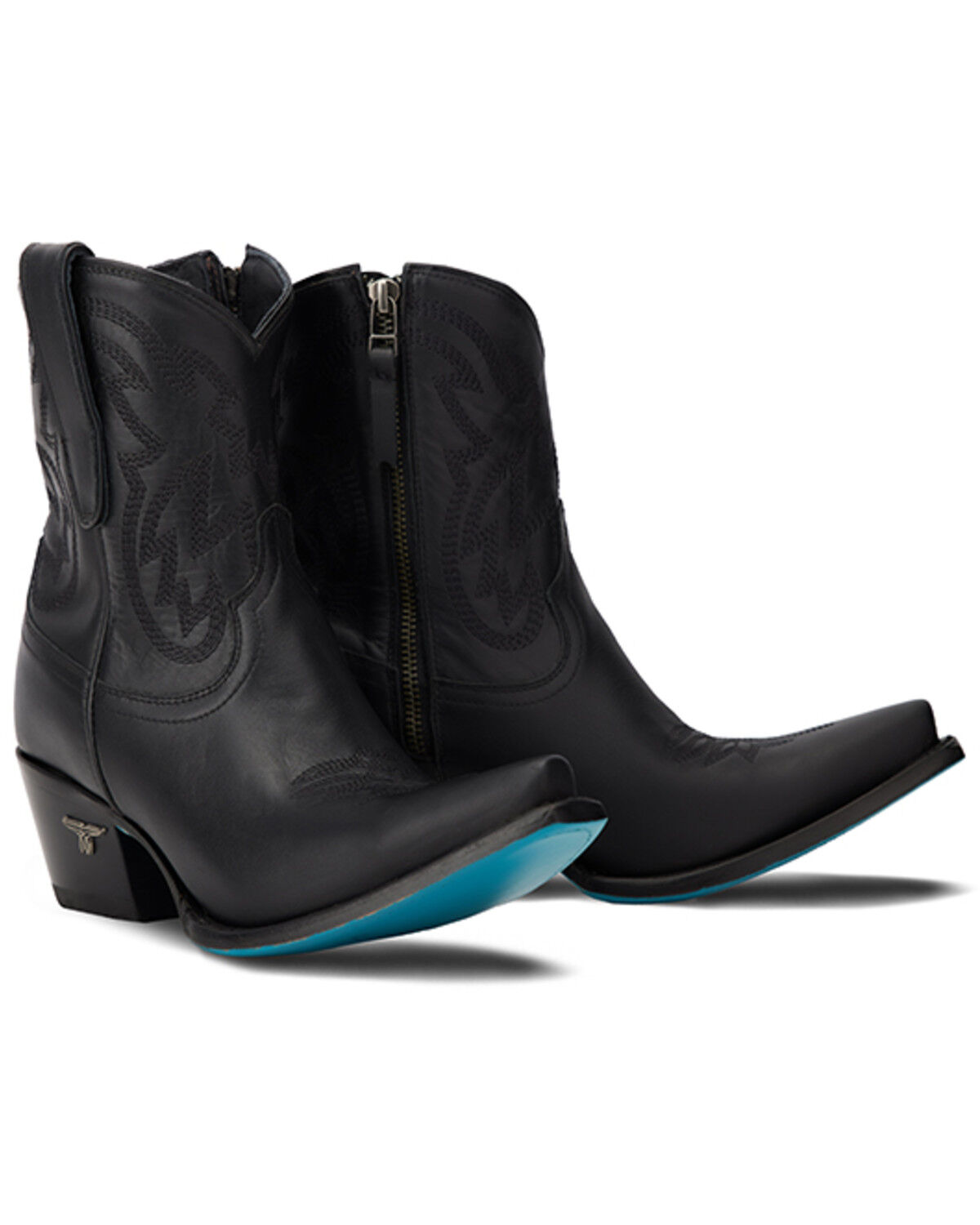 Lane Women's Smokeshow Western Booties - Snip Toe, Black, hi-res